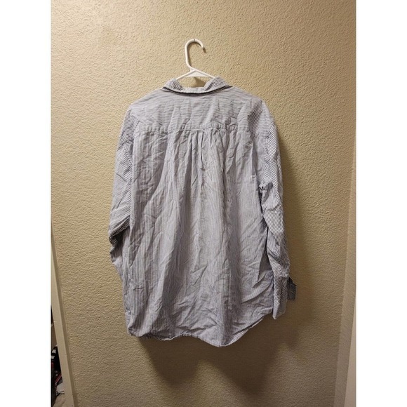 J. crew Womens Striped Button Up 100% Cotton X-Large - Picture 6 of 6